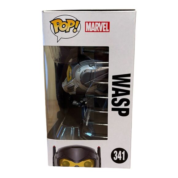 Funko POP! Marvel Antman and the Wasp - Wasp #341 Bobble-Head Figure - In Box - Picture 4 of 6